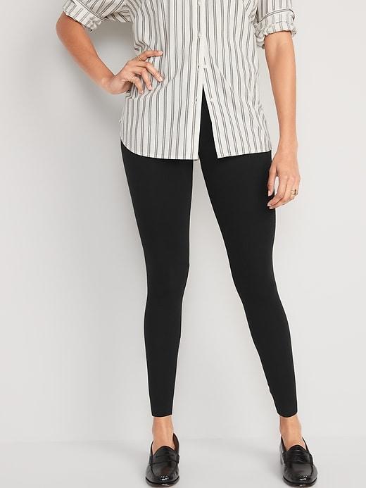 High-Waisted Fashion Layering Leggings 3-Pack Product Image