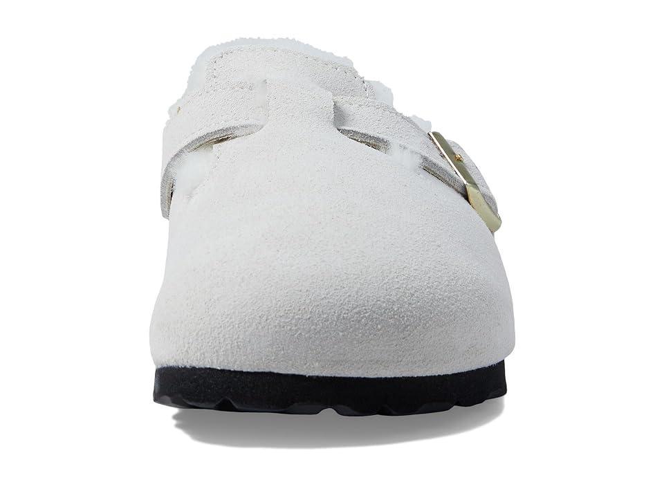 Birkenstock Boston Shearling Clogs Antique White/Antique White 36 Product Image