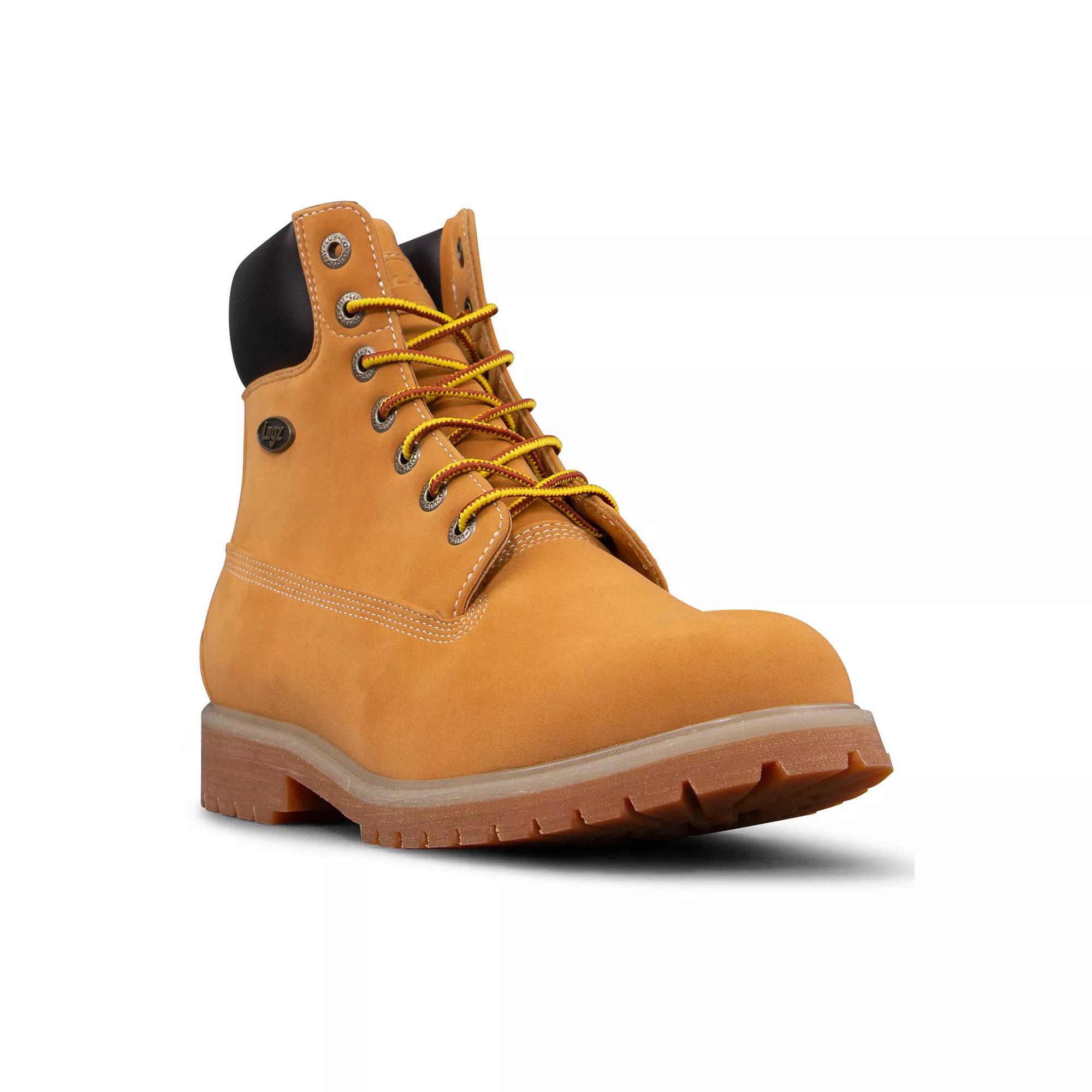 Lugz Convoy Mens Hiking Boots Golden Wheat Brown Product Image
