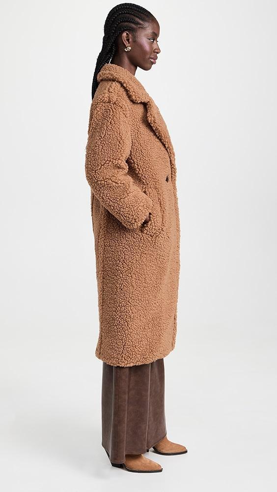 UGG Gertrude Long Teddy Coat | Shopbop Product Image