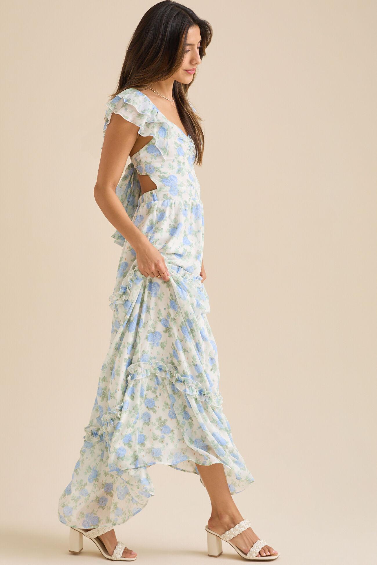 Christina Floral Maxi Dress Product Image