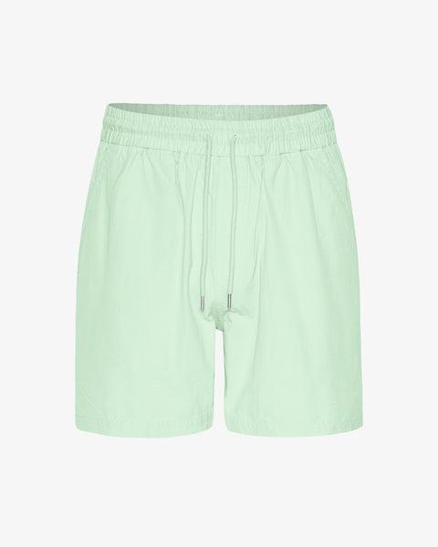 Organic Twill Shorts - Light Aqua Product Image