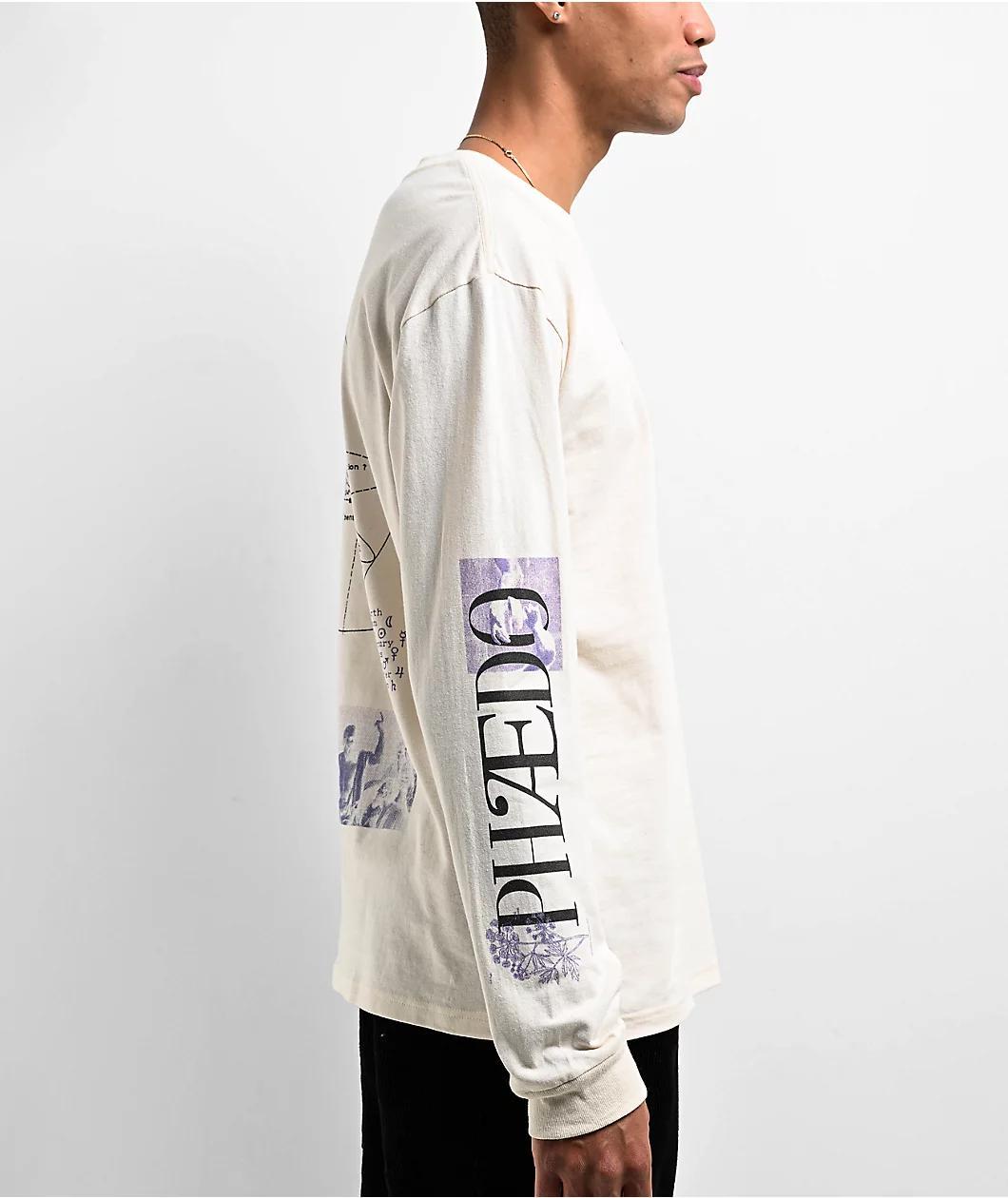 ITA Phaedo Natural Long Sleeve T-Shirt Product Image