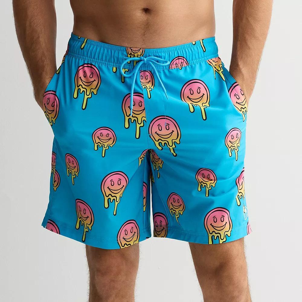Men's Trinity Coast 9" Swim Trunks, Size: XXL 9 INCH, Blue Product Image