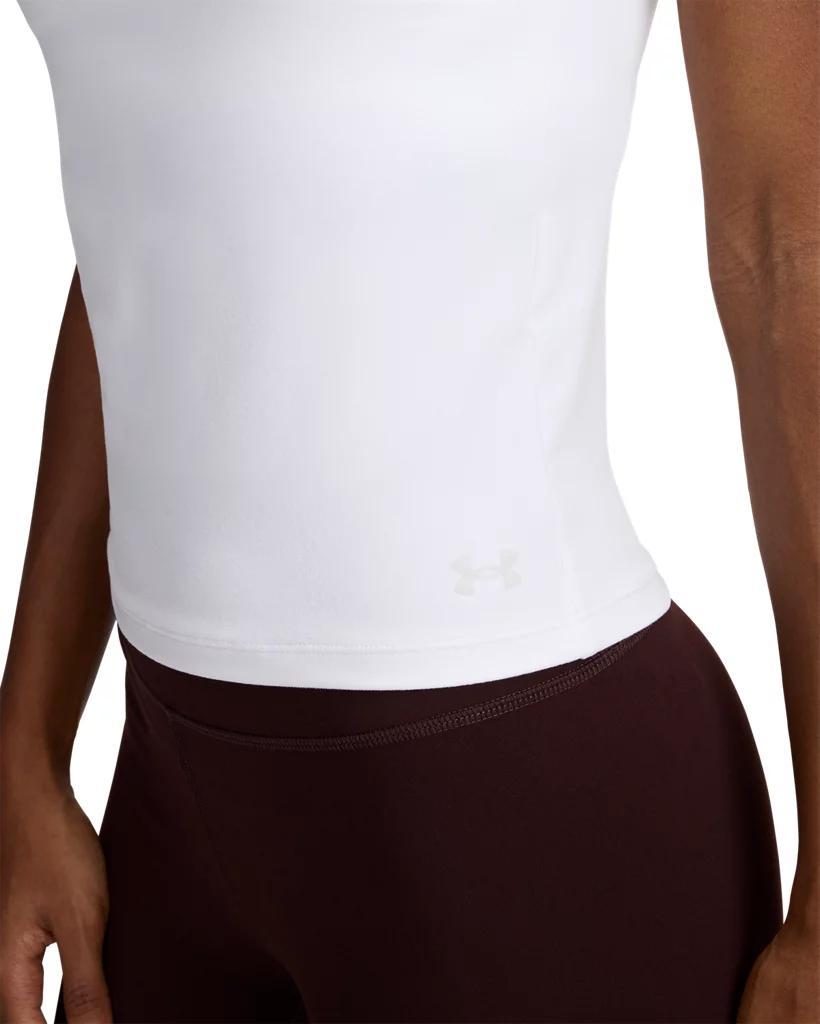 Women's Under Armour Motion High Neck Built-In Bra Tank Top, Size: Small, Black Product Image