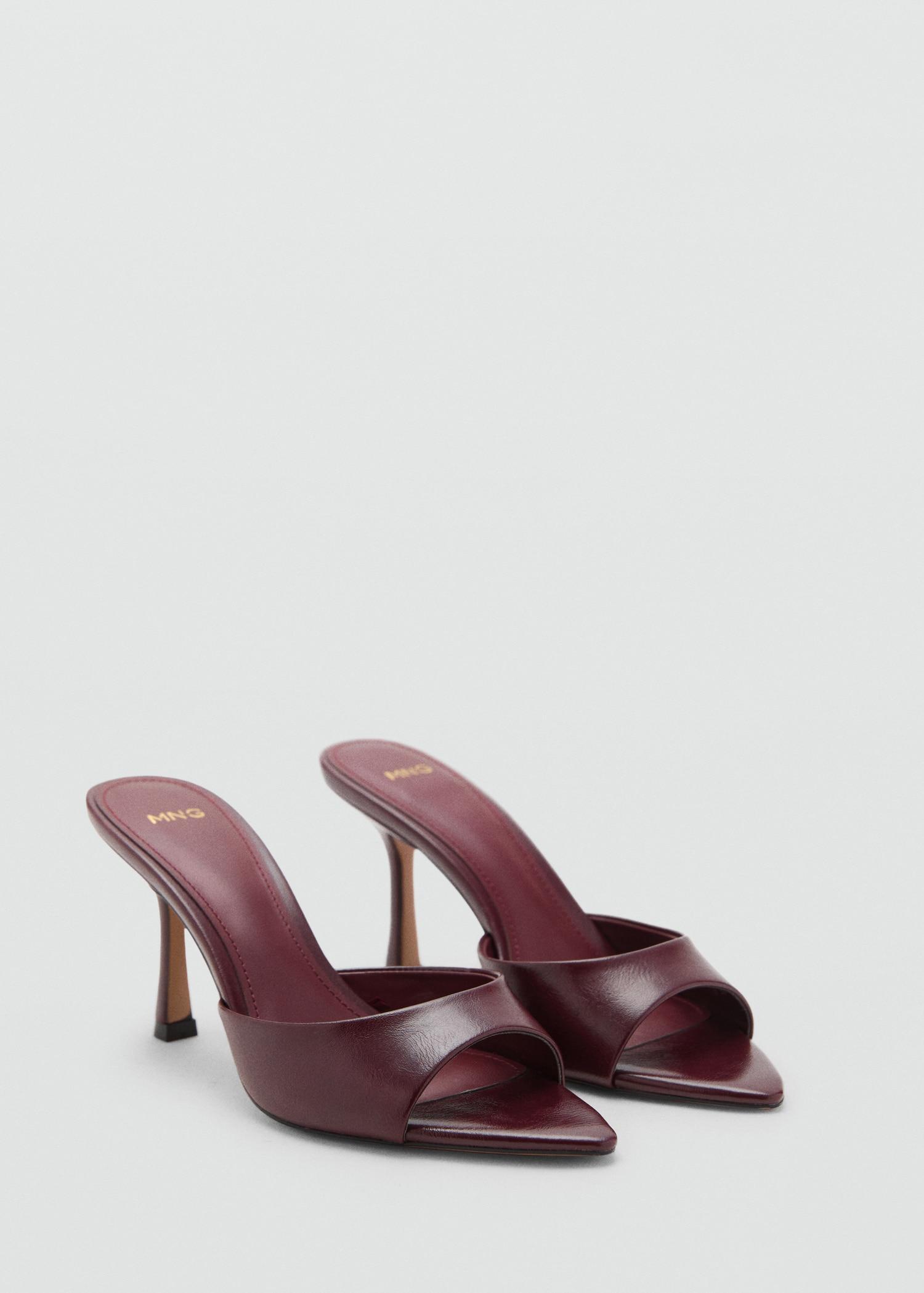Pointed-heel sandals - Women | MANGO USA Product Image