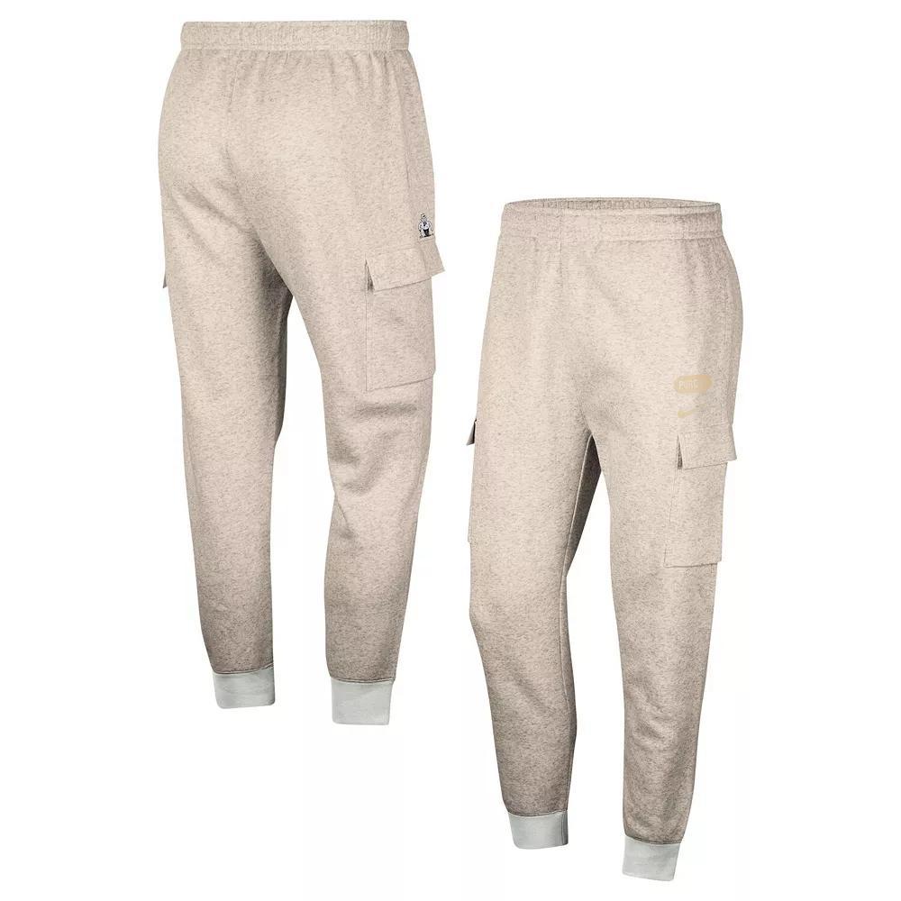 Men's Nike Heather Gray Purdue Boilermakers Club Cargo Jogger Pants, Size: 3XL, Grey Product Image