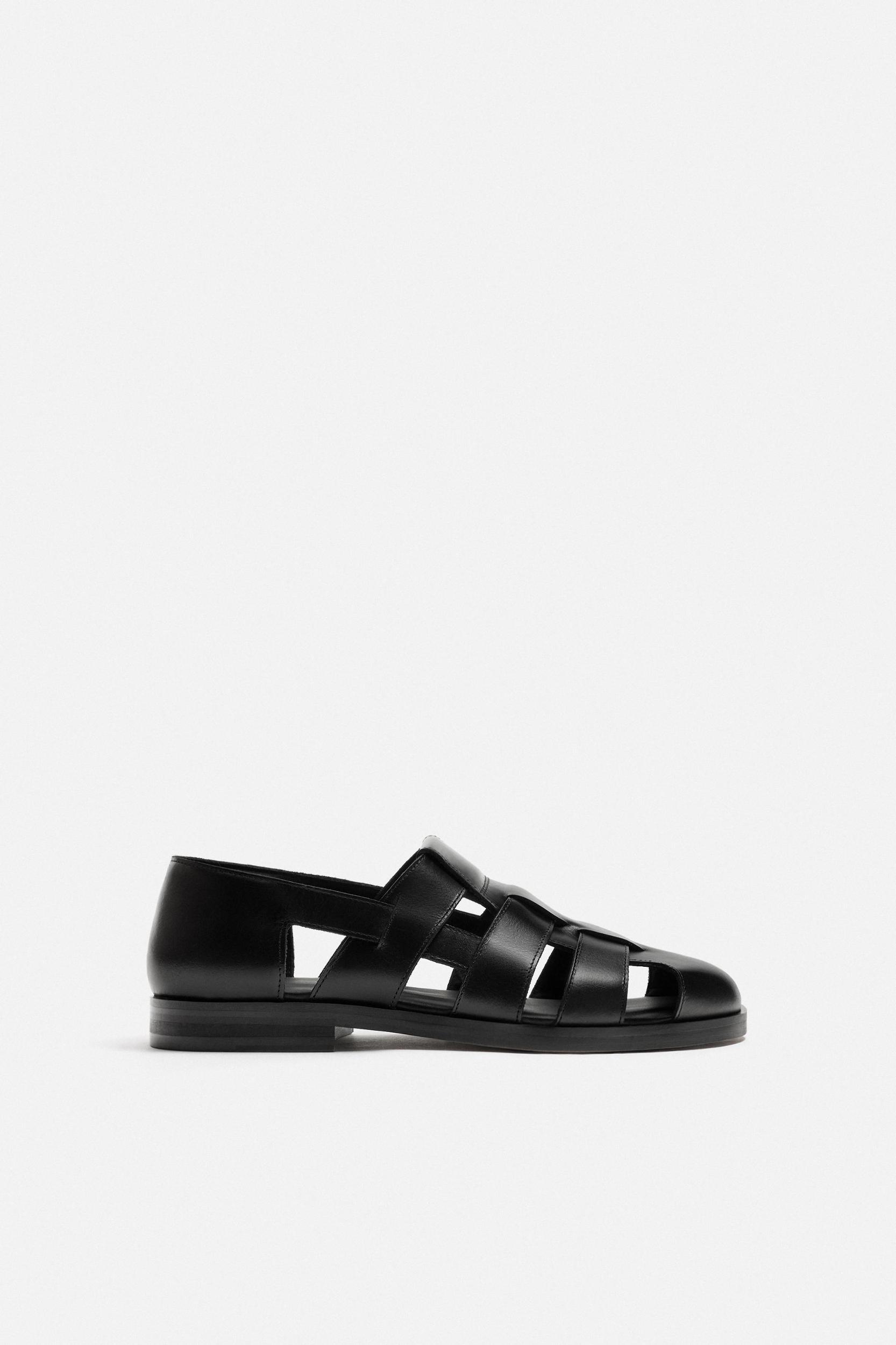 LIMITED EDITION LEATHER FISHERMAN SANDALS Product Image