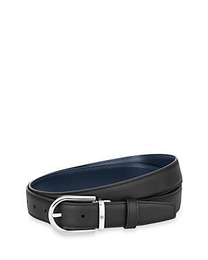 Mens Reversible Leather Buckle Belt Product Image