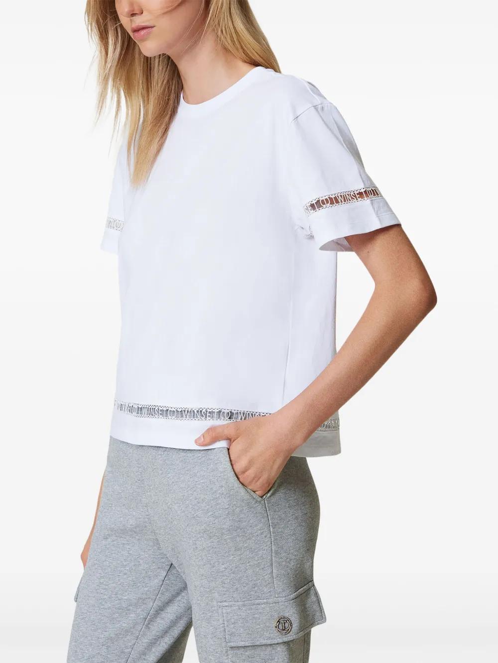 logo-embroidered T-shirt  Product Image
