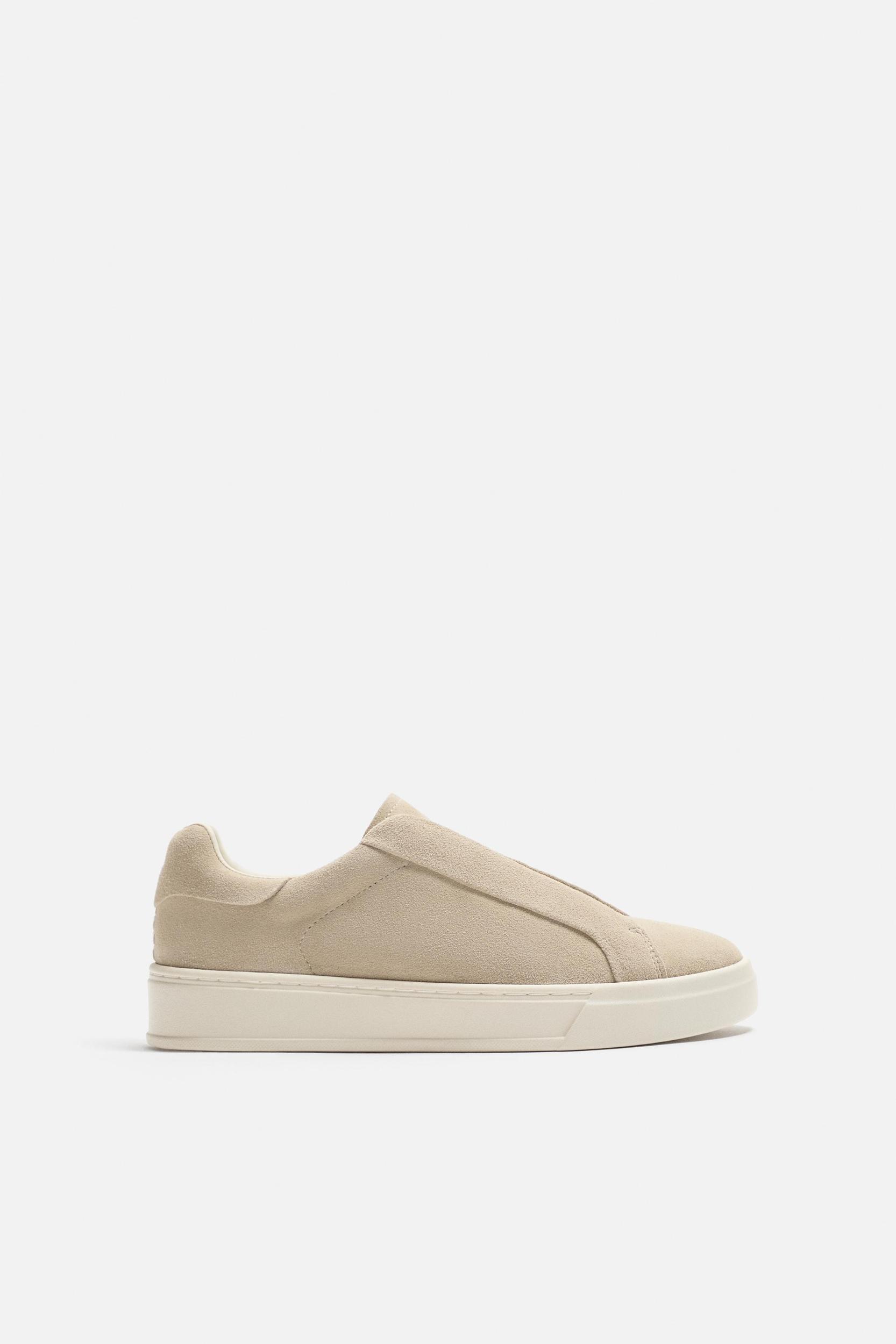LEATHER SNEAKERS Product Image