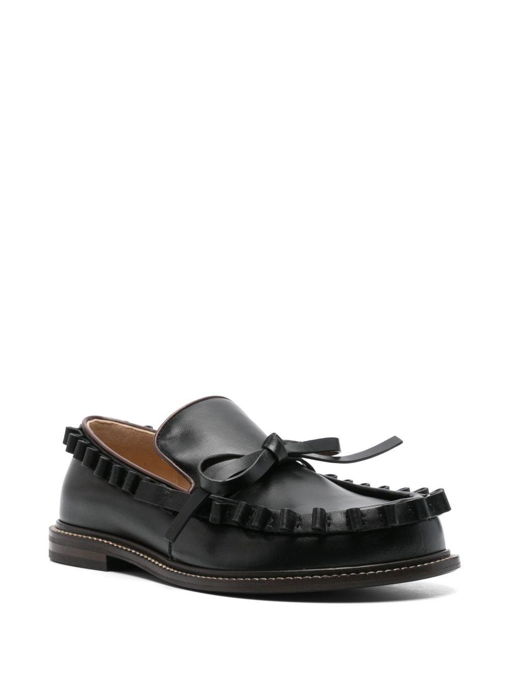 ruffle-detail loafers Product Image