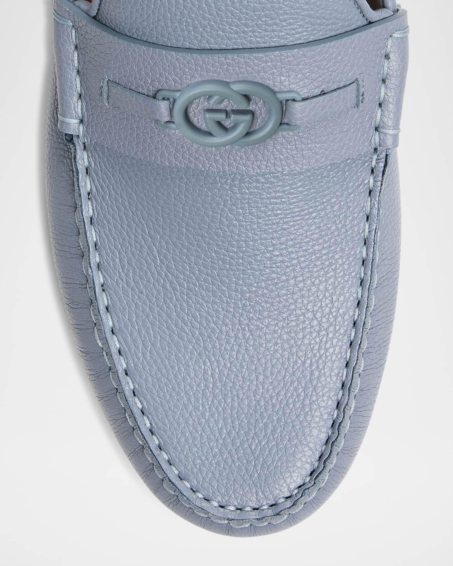 Men's Havel Interlocking G Leather Drivers Product Image