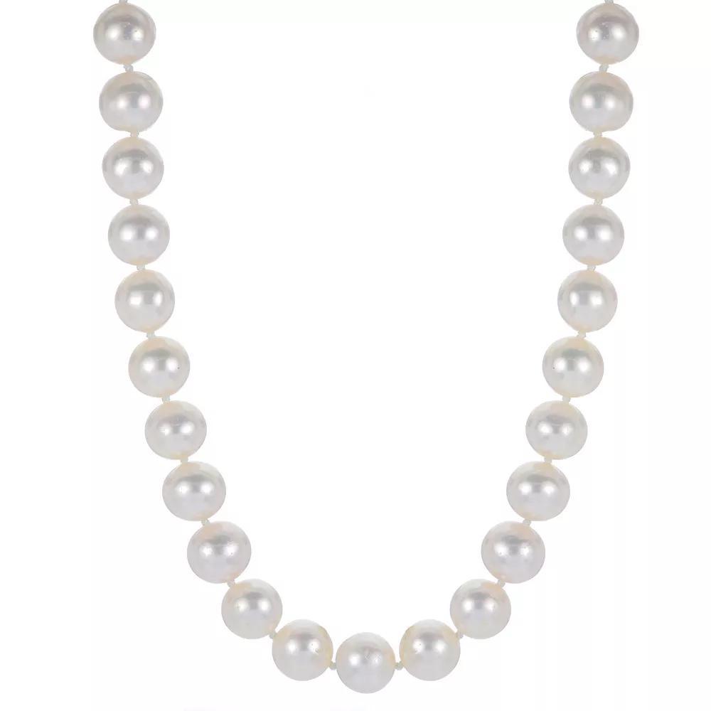 Mens PearLustre by Imperial Freshwater Cultured Pearl Necklace Sterling Product Image