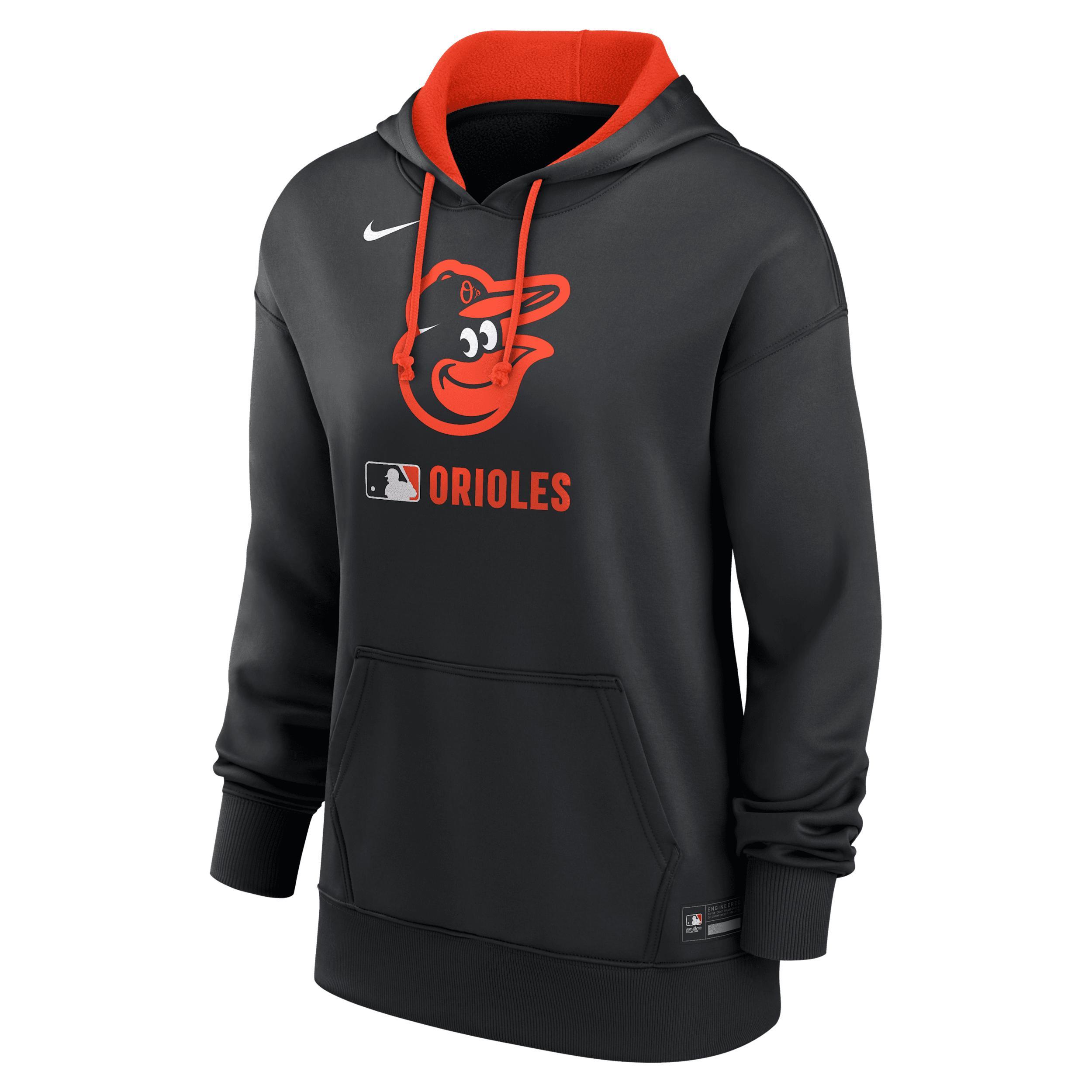 Women's Athletics Authentic Collection Nike Therma MLB Pullover Hoodie Product Image