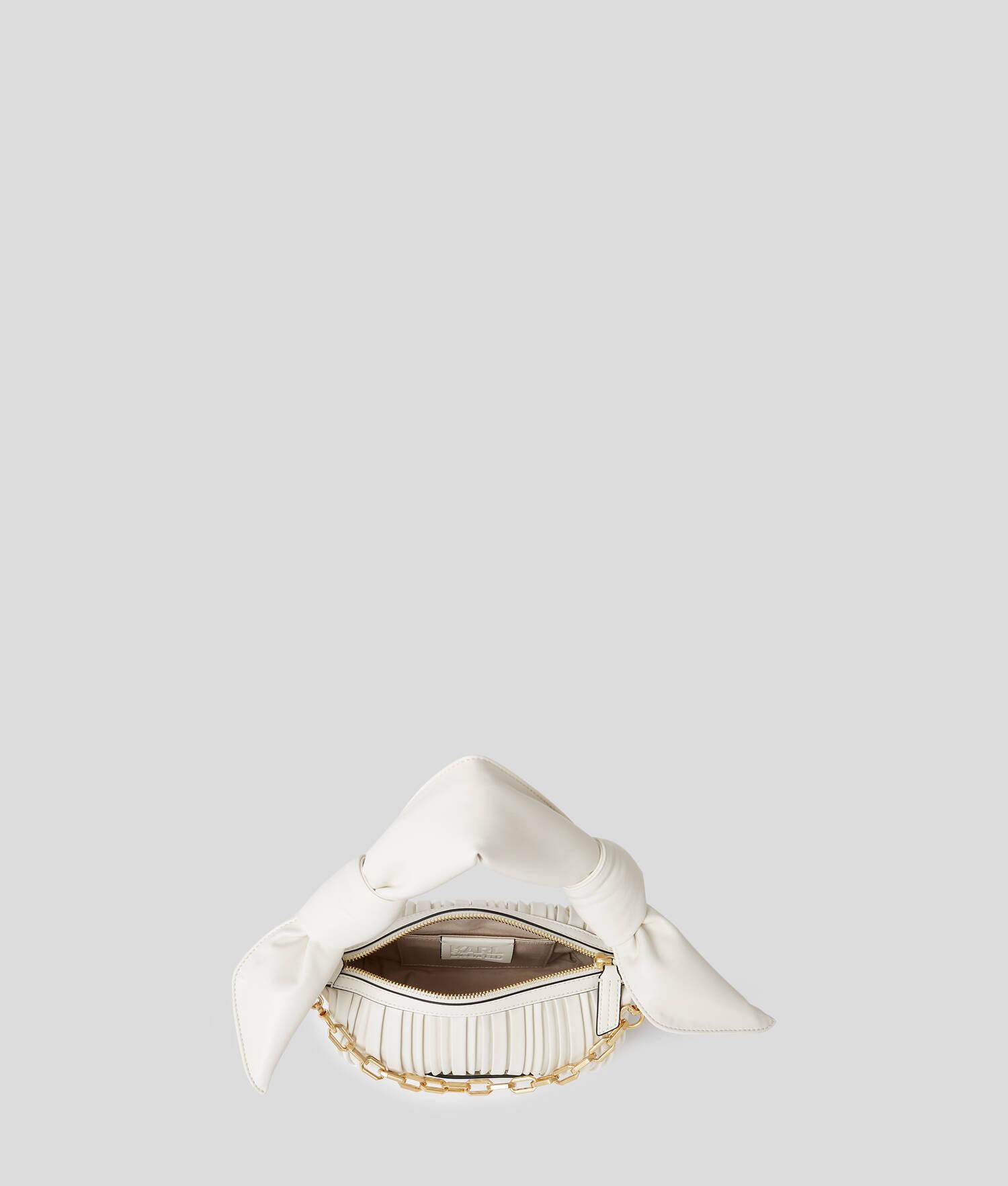 K/KUSHION SHOULDER BAG WITH KNOTTED HANDLE Product Image