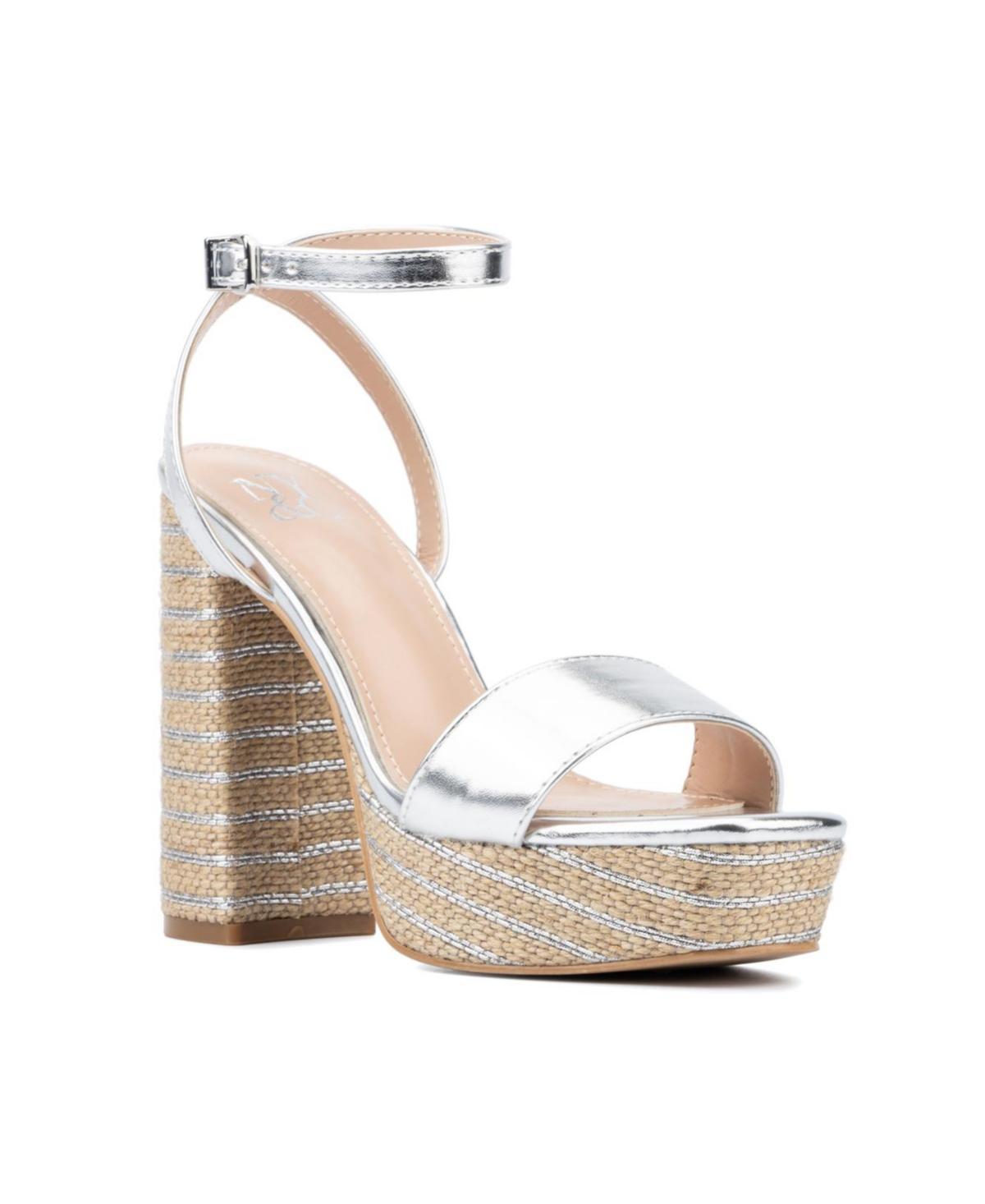 New York & Company Odalina Womens Block Heel Dress Sandals Product Image