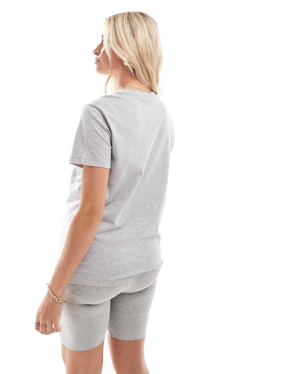 ASOS DESIGN Maternity ultimate t-shirt with crew neck in cotton blend 2 pack SAVE Product Image