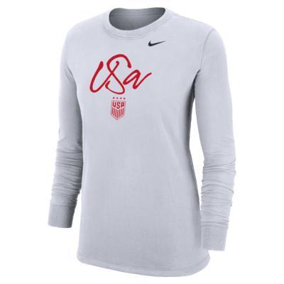 USWNT Nike Womens Soccer Long-Sleeve T-Shirt Product Image