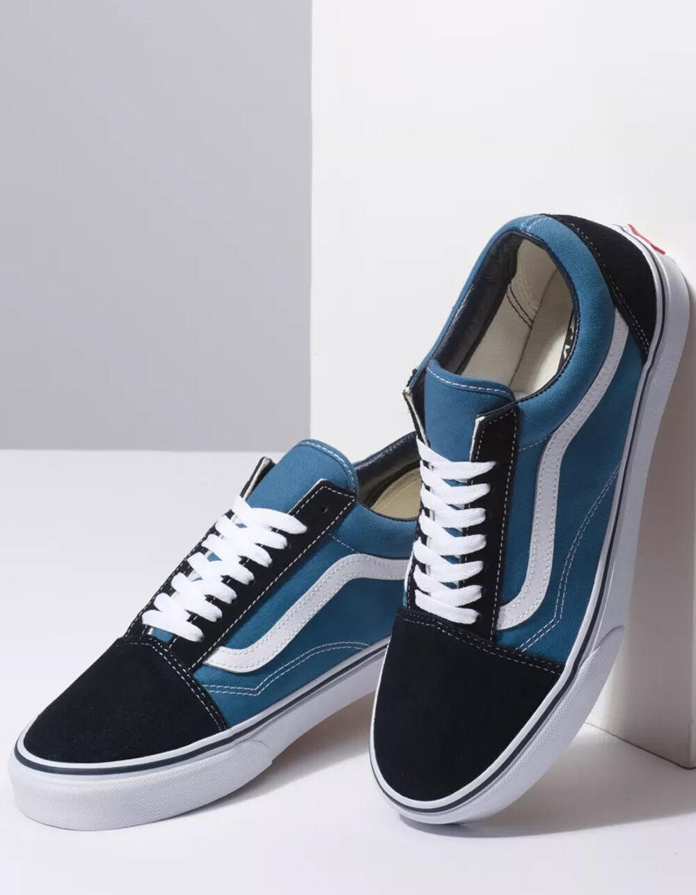 VANS Old Skool Navy & White Shoes - NAVY Product Image