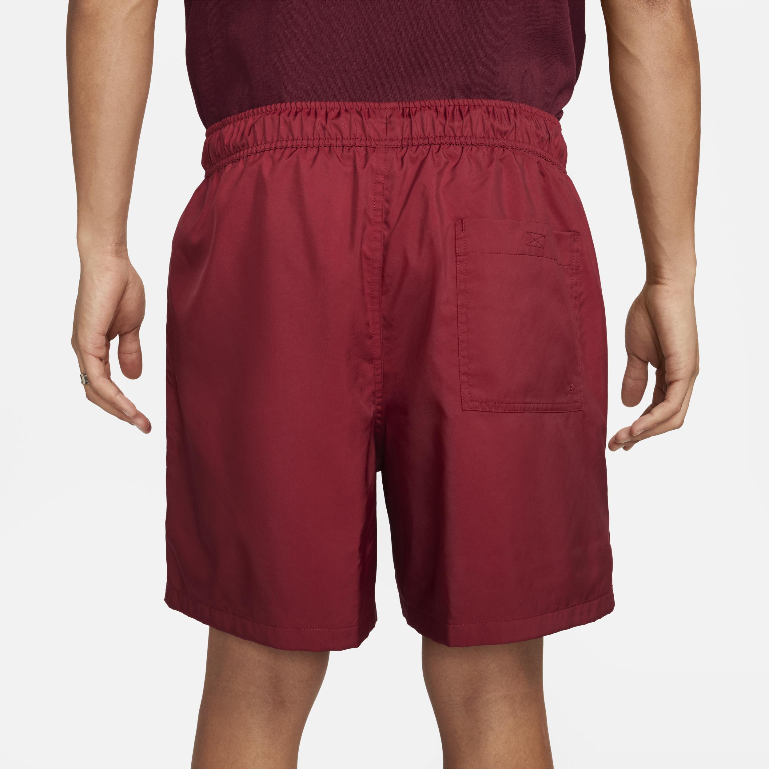 Big & Tall Nike Club Woven Flow Shorts, Men's, Size: Large Tall, Black Product Image
