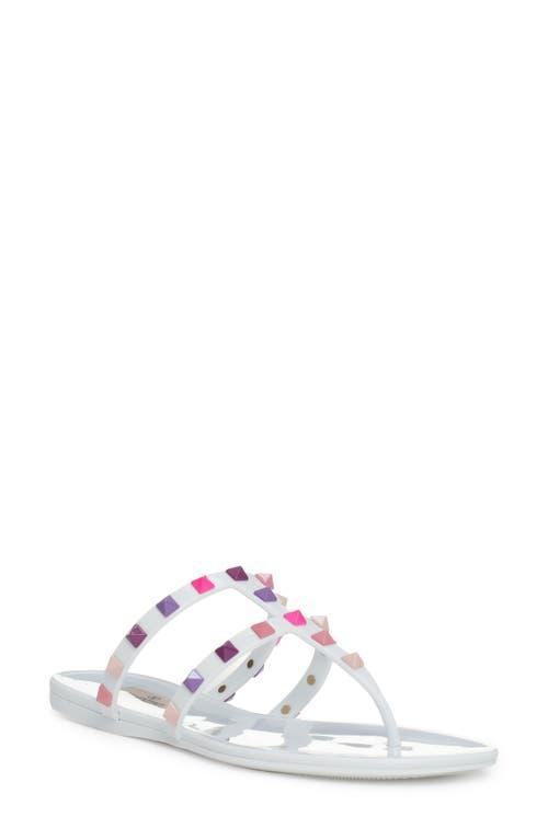 Valentino Garavani Womens Summer Rockstud Pvc Thong Sandals Product Image