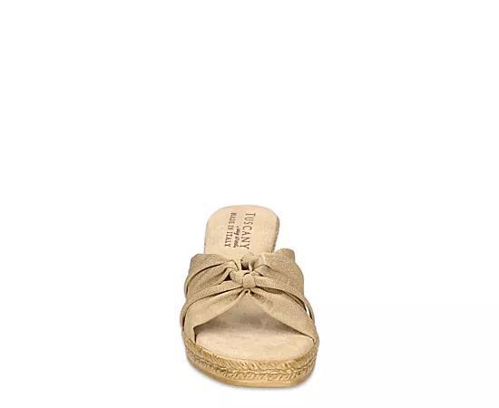 Easy Street Ghita Tuscany Womens Wedge Sandals Product Image