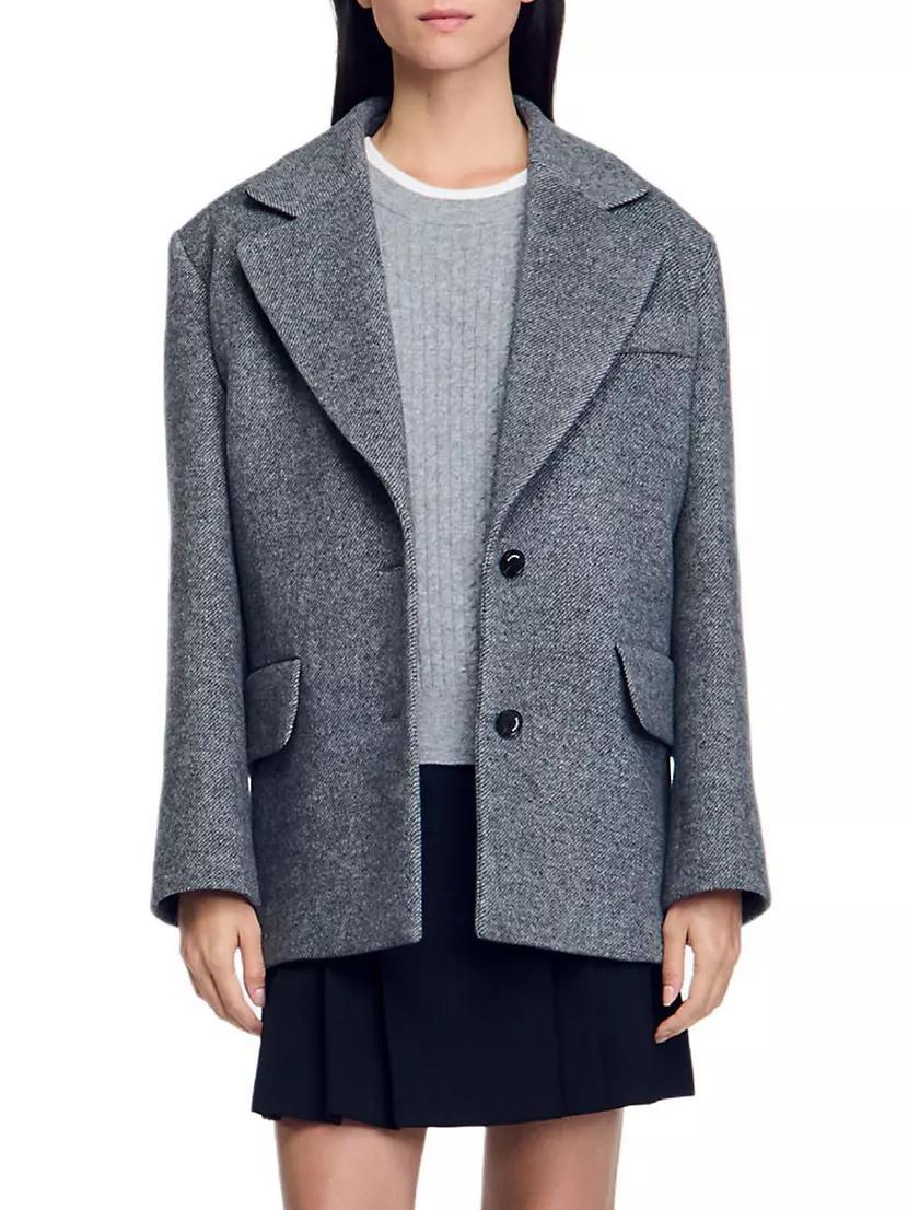 Coat with Removable Hood Product Image