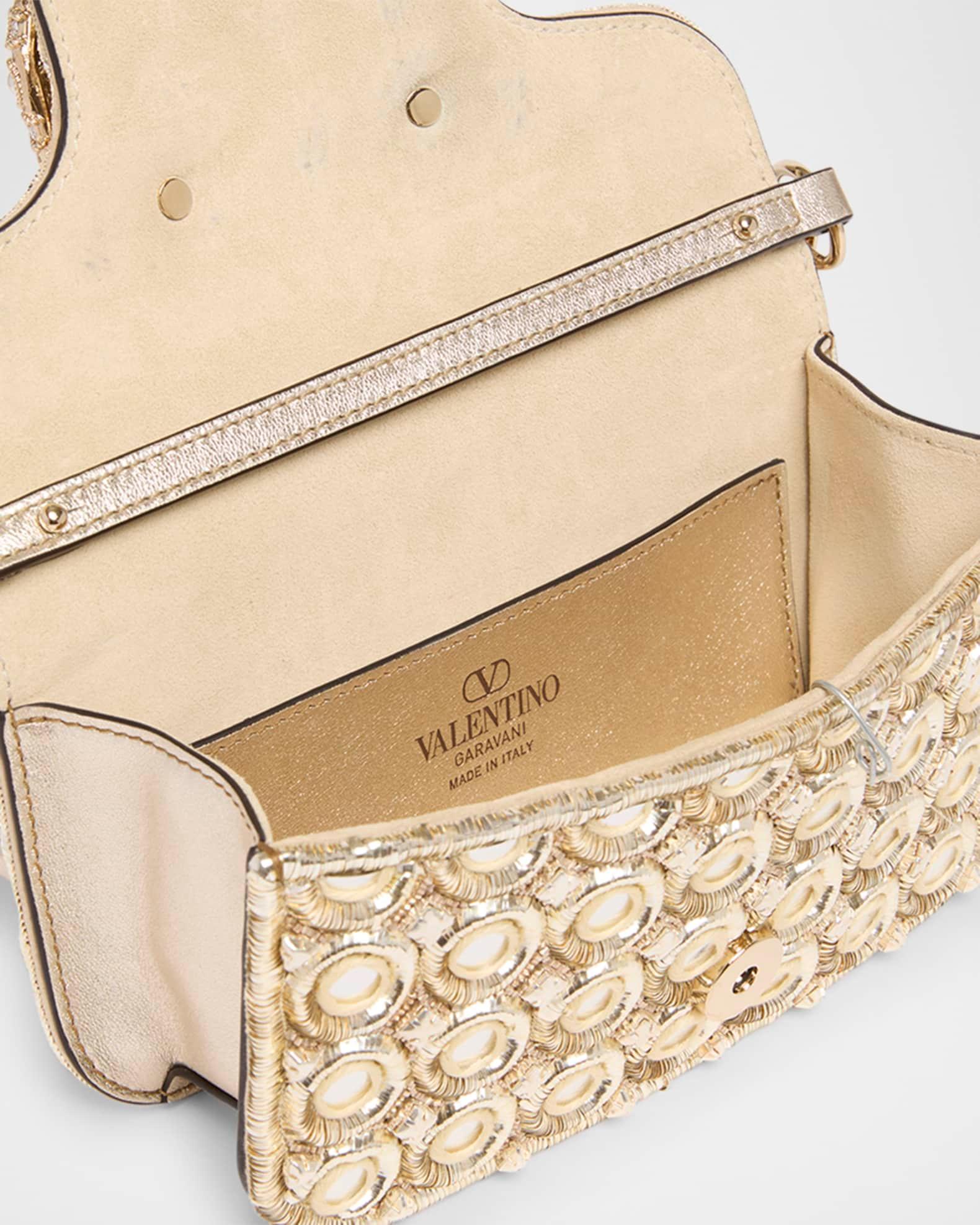 Loco Small Mirror Embellished Shoulder Bag Product Image