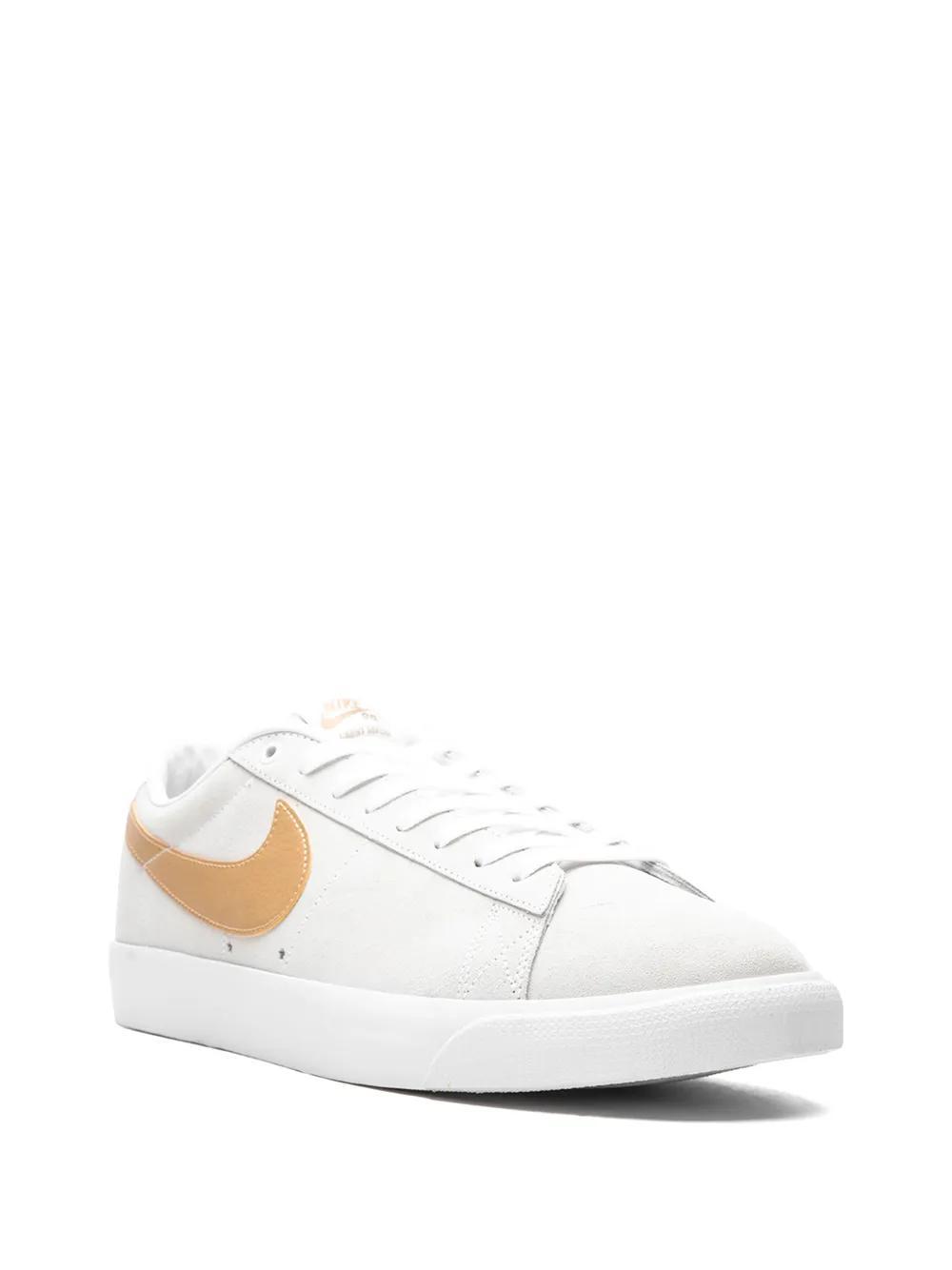 SB Blazer Low "Grey/Yellow" sneakers Product Image