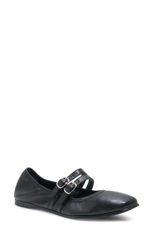 Free People Gemini Leather Buckle Ballet Flats Product Image