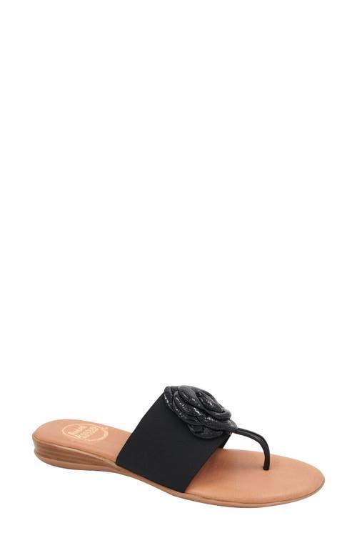 Andre Assous Womens Nara Slip On Thong Slide Sandals Product Image