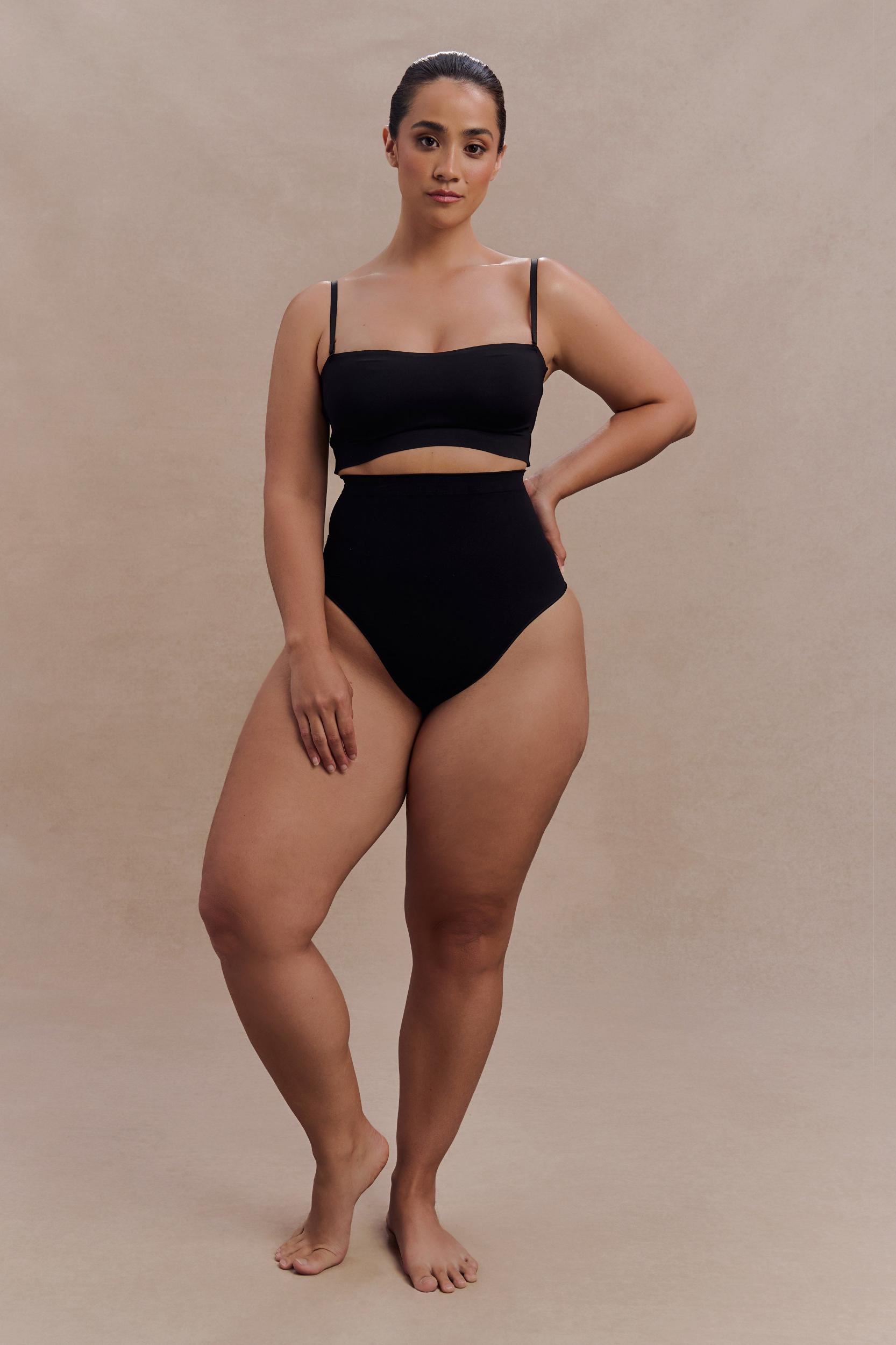 Saria High Waist Shapewear Briefs - Black Product Image