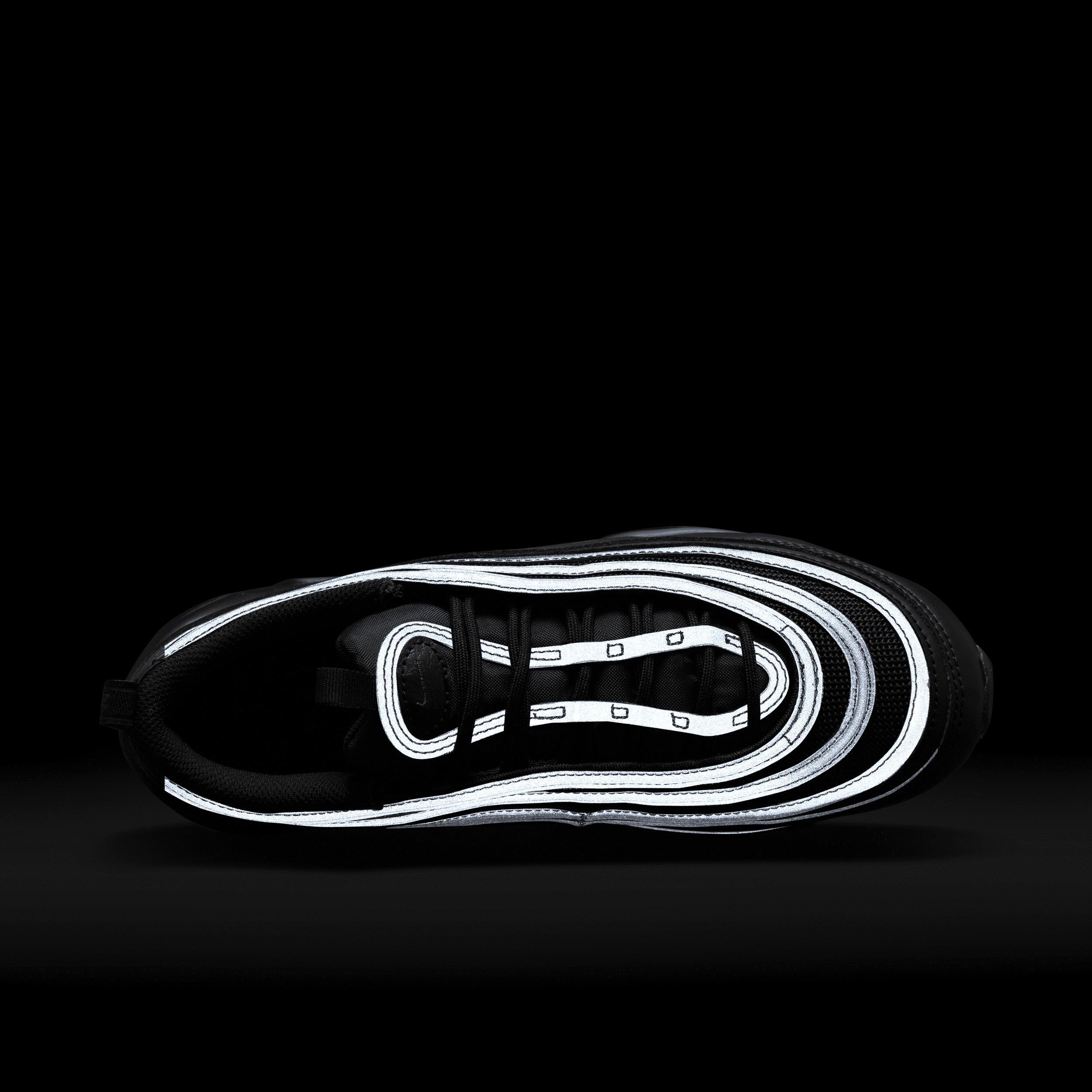 Nike Womens Air Max 97 - Shoes Black/Grey Product Image