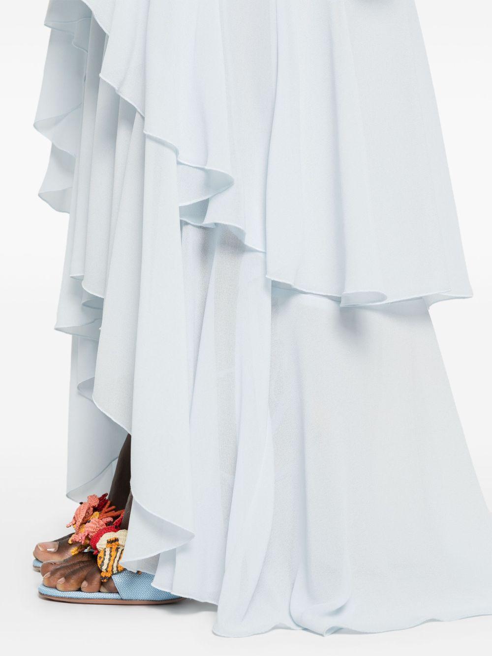 georgette tiered gown Product Image