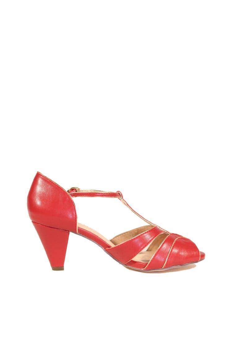 Penelope T-Strap Heels Product Image