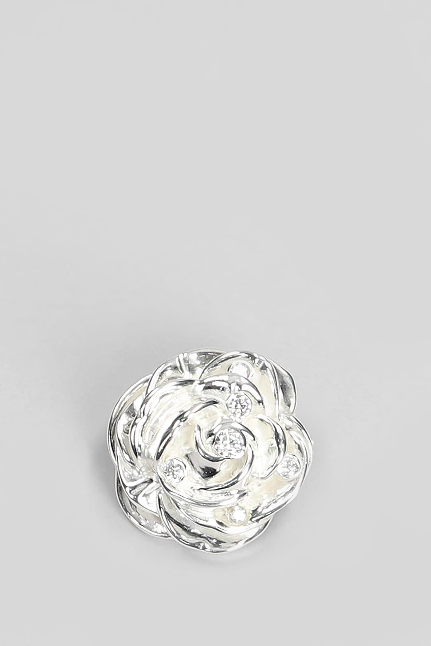 MAGDA BUTRYM Earrings 11 In Silver Brass Product Image