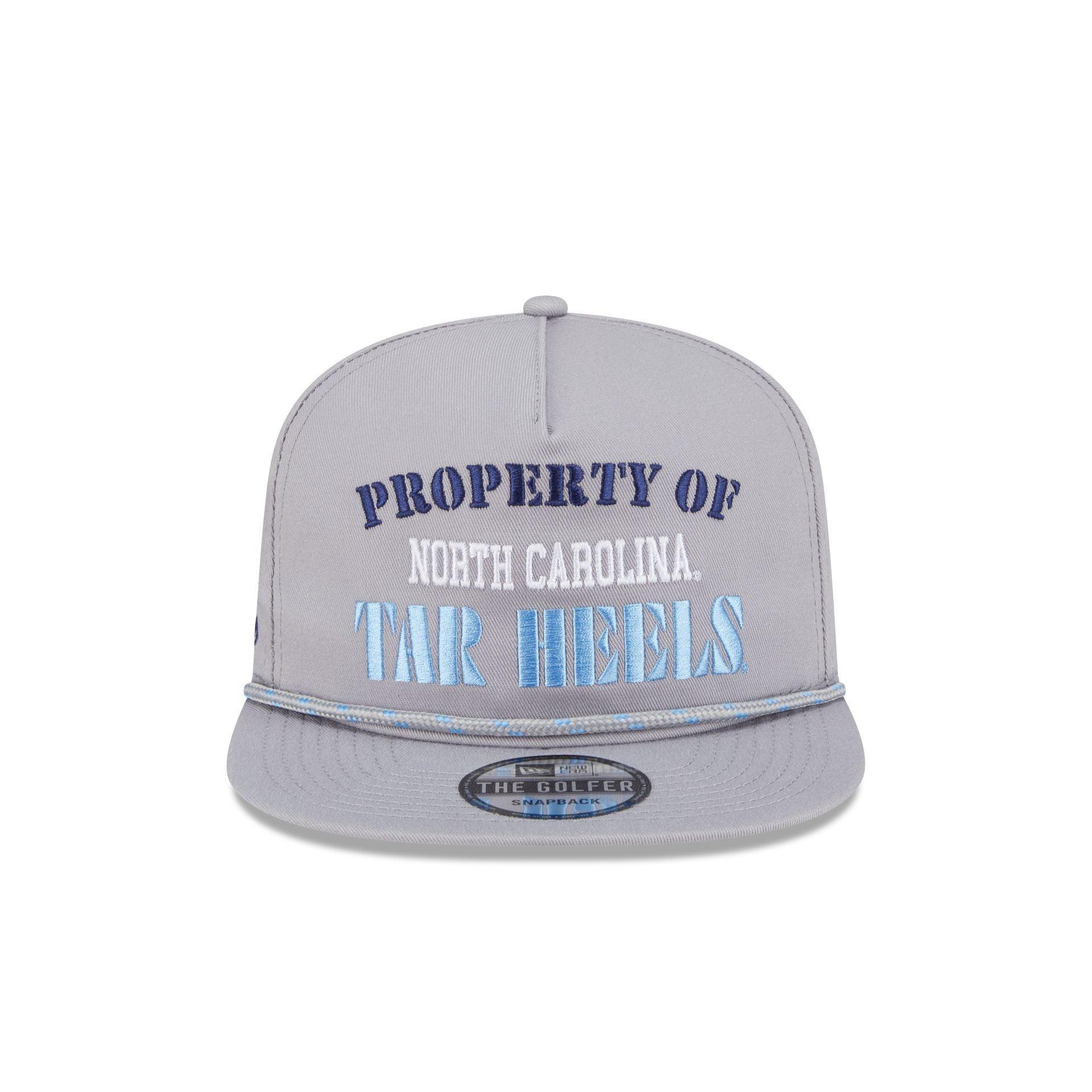 North Carolina Tar Heels Vintage Gray Rope Golfer Hat Male Product Image