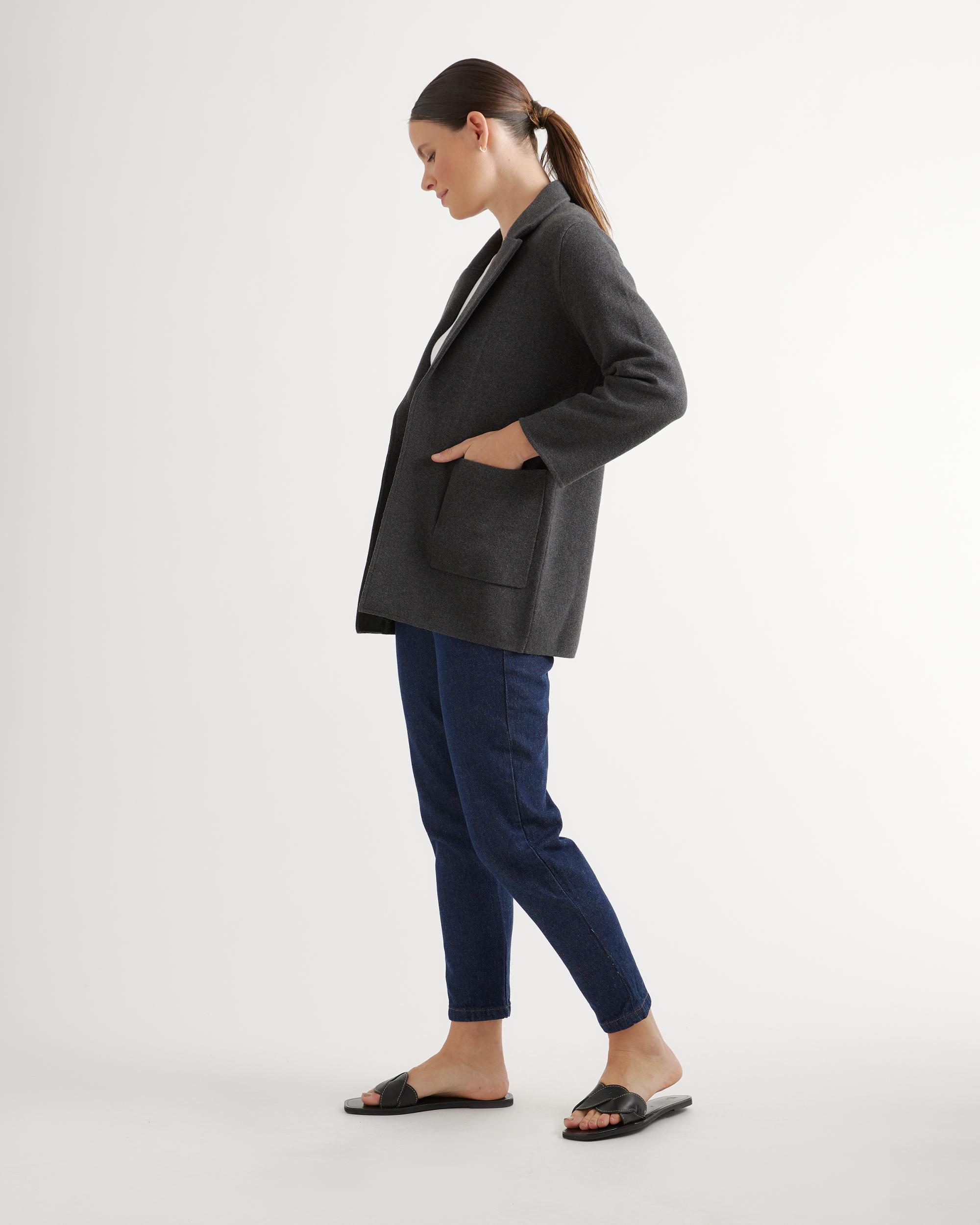 Quince | Women's Knit Blazer Organic Cotton Product Image