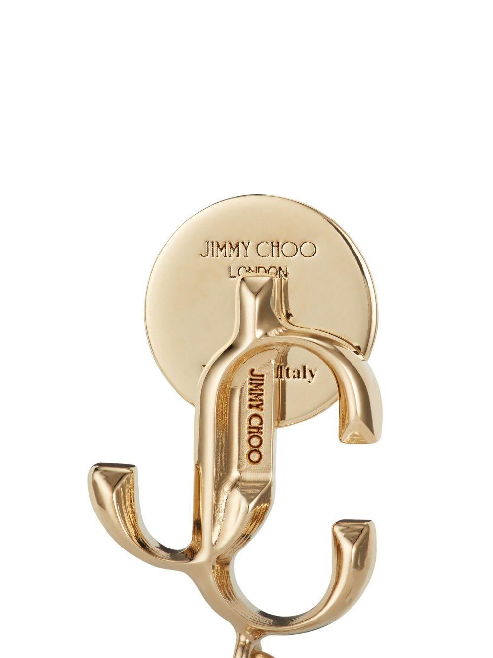 logo-lettering pearl earrings  Product Image