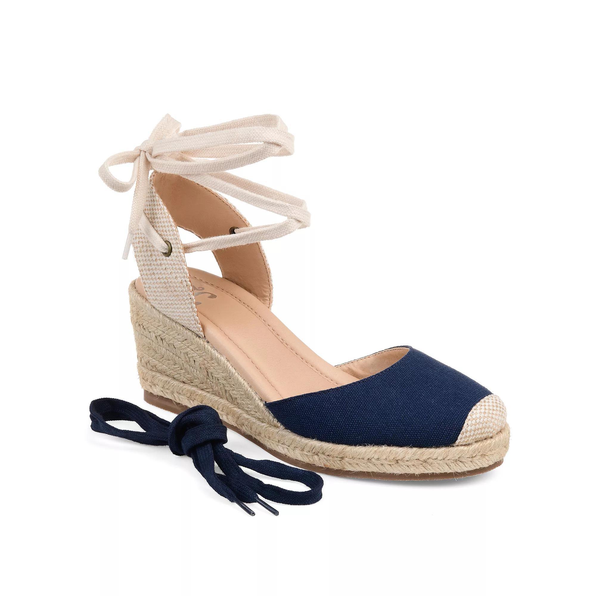 Journee Monte Womens Espadrille Wedges Product Image