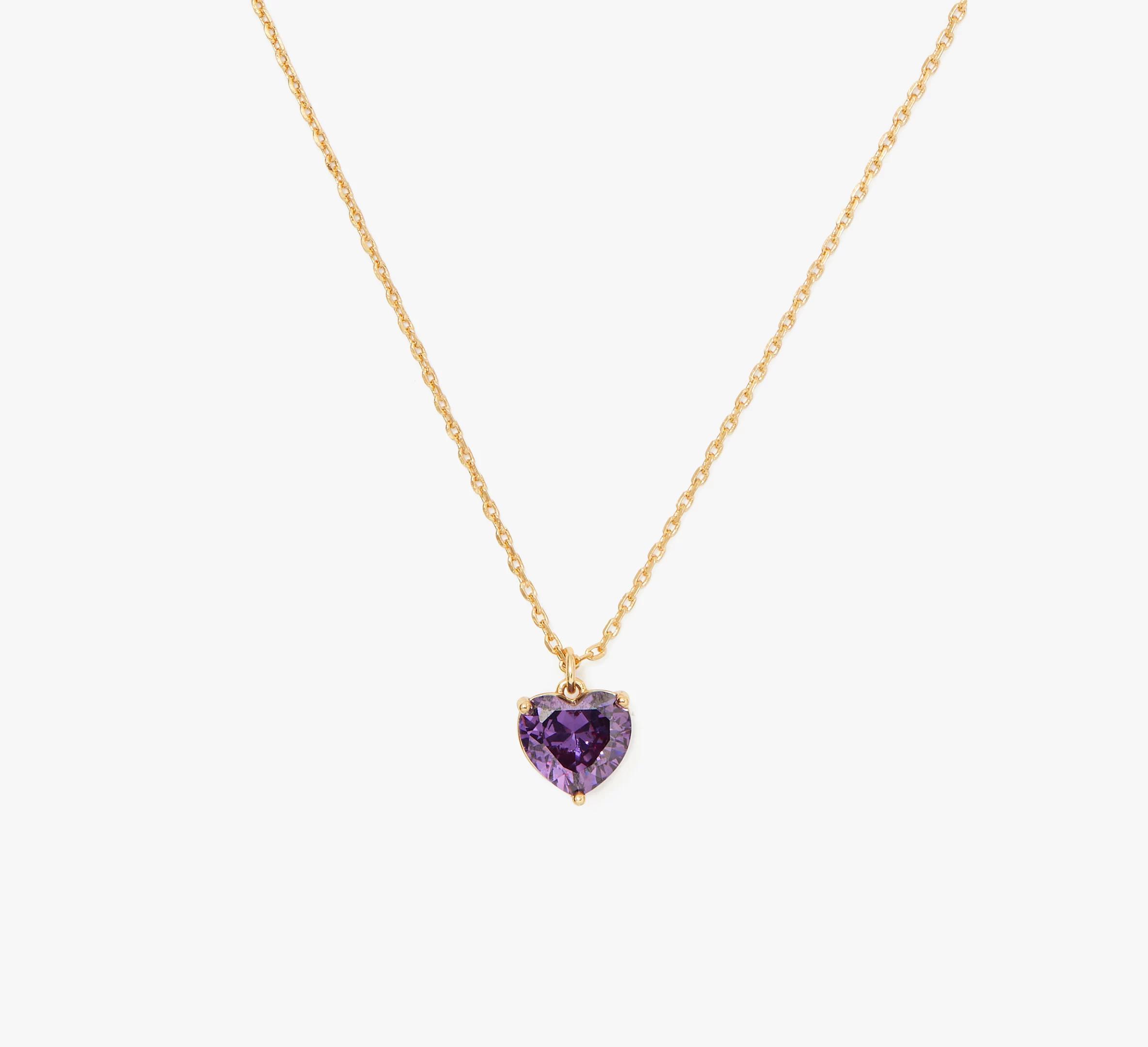 kate spade new york My Love Heart Short Pendant Necklace Product Image