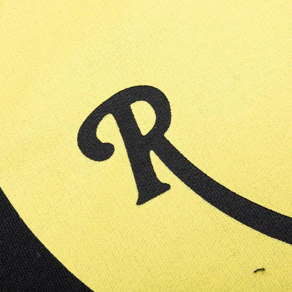 Raf Simons x Smiley Smiley Print 50th Anniversary Hoodie - Black Male Product Image