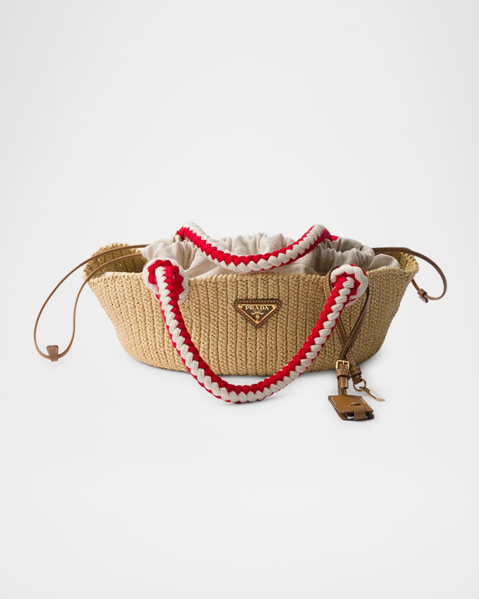 Small Crochet Top-Handle Bag Product Image