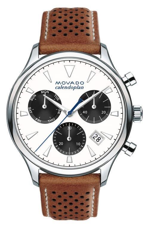 Movado Heritage Series Calendoplan Chronograph, 43mm Product Image