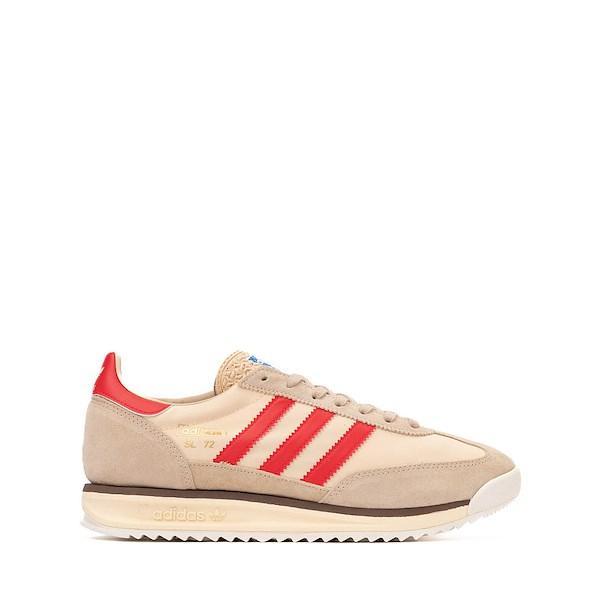 adidas Gender Inclusive SL 72 RS Sneaker in Beige/Pure Ruby/Sand at Nordstrom, Size 10 Women's Product Image