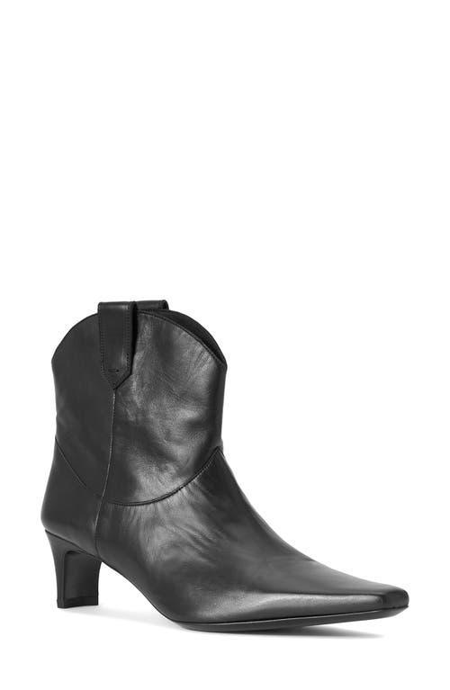 Womens Wally 45MM Leather Western Ankle Boots Product Image
