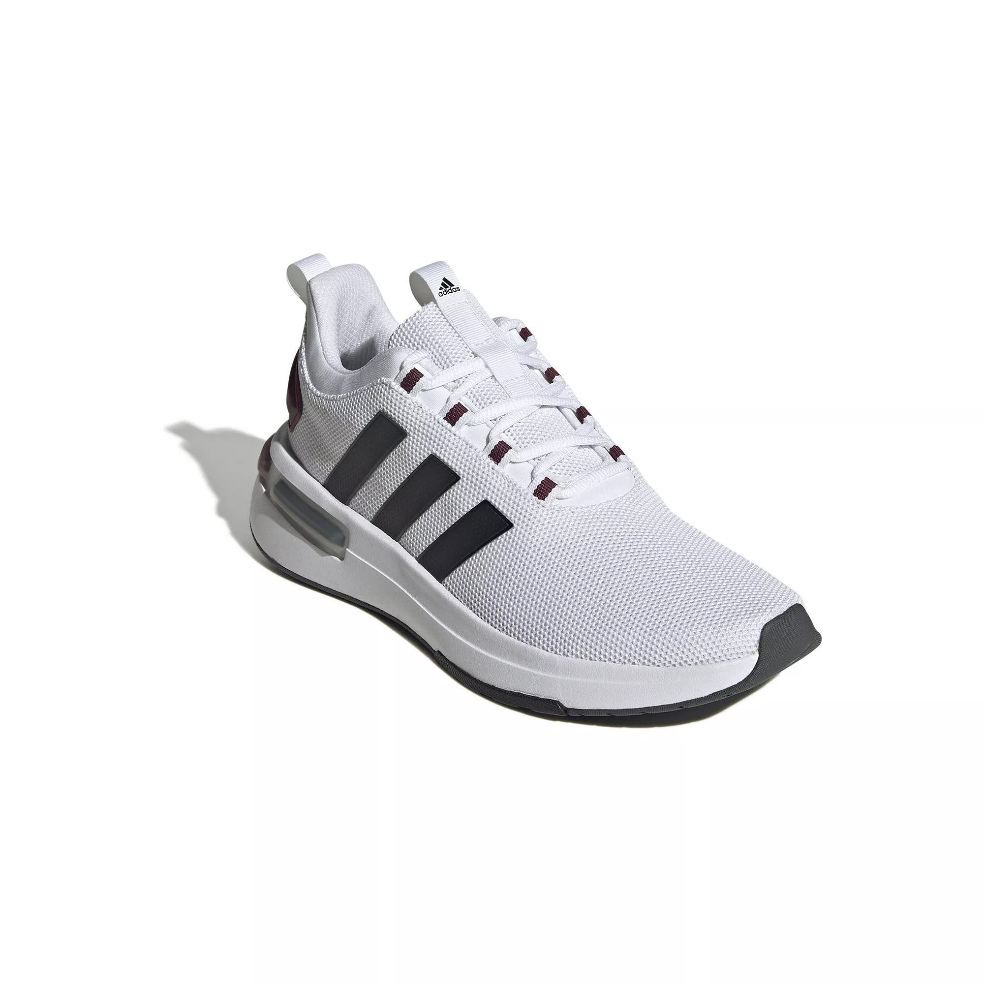 adidas Racer TR23 Men's Running Shoes, Size: 9.5, White Black Shadow Red Product Image