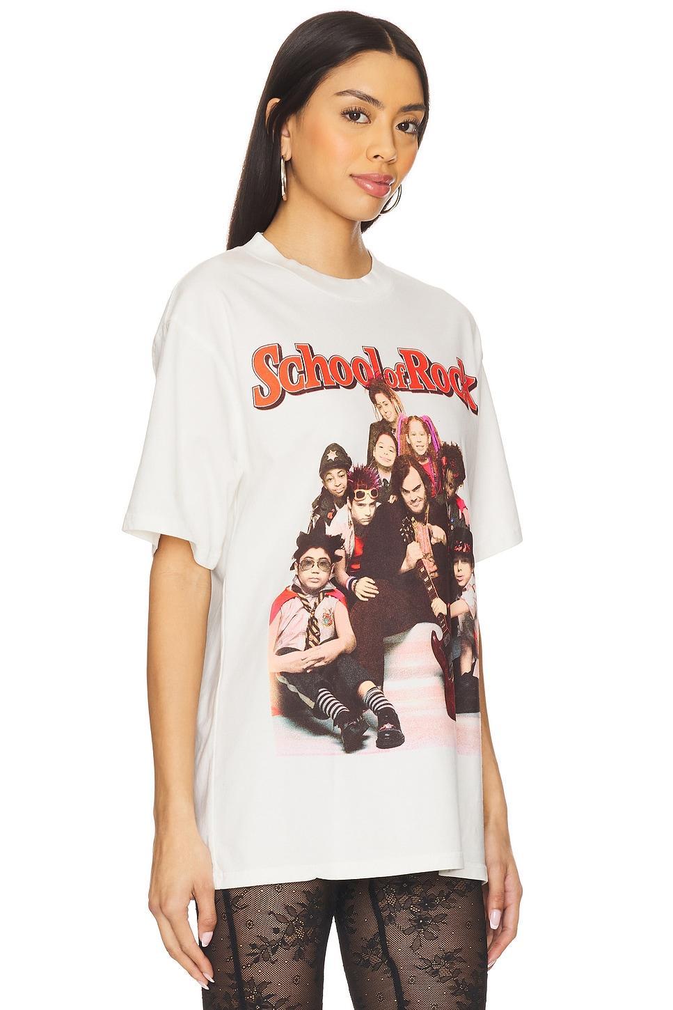 School Of Rock Group Shot Boxy Tee Philcos Product Image