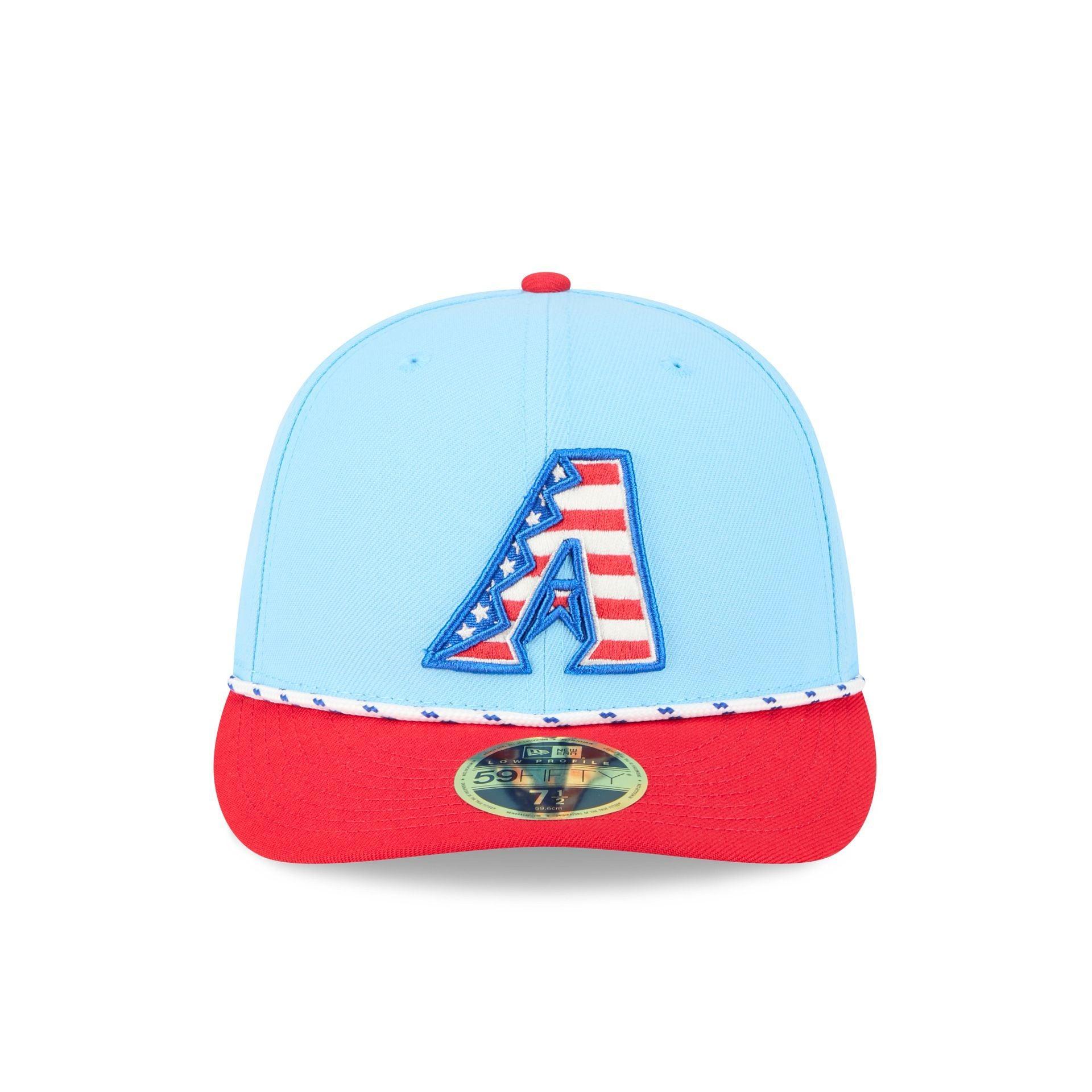Arizona Diamondbacks Independence Day 2025 Low Profile 59FIFTY Fitted Hat Male Product Image